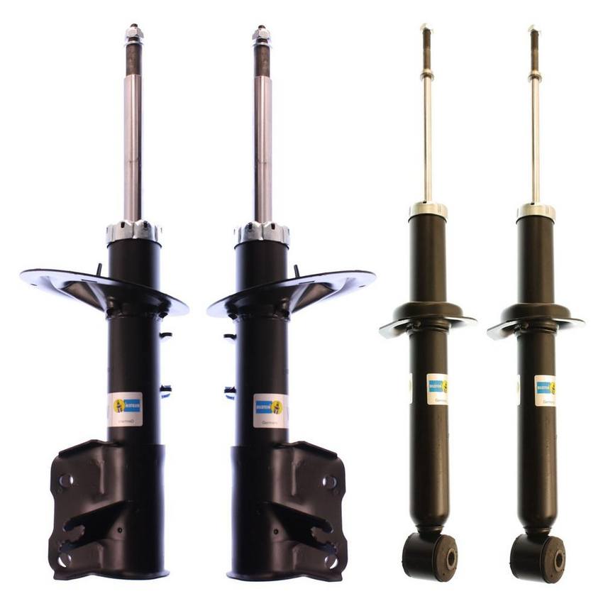 Volvo Suspension Strut and Shock Absorber Assembly Kit - Front and Rear (B4 OE Replacement) 30884483 - Bilstein 3815313KIT